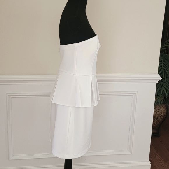 Bisou  Bisou White Tube Top Dress - Picture 4 of 8
